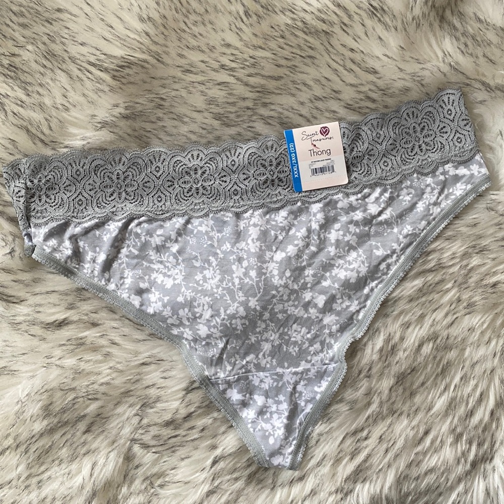 NWT Secret Treasure Lace Thong